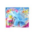 Solid Color Foam Gun Toy Bubble Shooter with Light